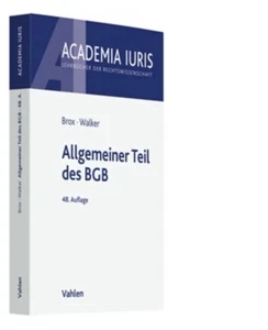 Allgemeiner Teil des BGB , 45. Auflage - Bild 1 von 5