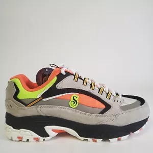Skechers x Snoop Dogg Stamina Snoop '91 gris naranja EE. UU. tallas 9-12 - Imagen 1 de 14