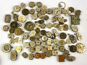 Vintage Uhrwerk Lot Longines Hamilton Blancpain Bulova Elgin Gruen Eloga+ - Bild 1 von 24