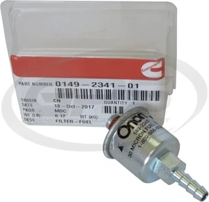 Genuine OEM Cummins Onan 149234101 Generator Fuel Filter 149-2341-01 - Picture 1 of 1