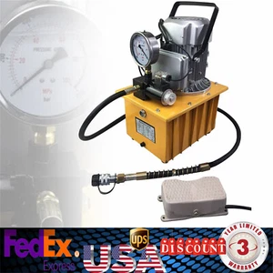 Electroválvula de acción simple paquete de energía de bomba hidráulica eléctrica 750W 10000 PSI - Imagen 1 de 11
