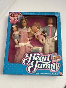 Vintage 1984 Mattel Mom, Dad, & Babies Deluxe Set 9439. Barbie Family - Picture 1 of 5