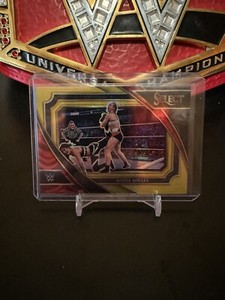 Ronda Rousey 2023 Panini Select WWE GOLD MEZZANINE 10/10.