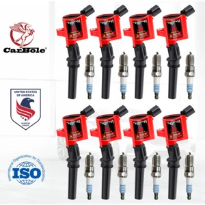 For 1998-2011 Lincoln Town Car Grand Marquis 4.6L Ignition Coils+Spark Plugs - Picture 1 of 13