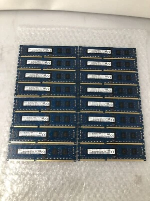 (16x) SK Hynix 4GB 1Rx8 PC3L-12800R Ram Sticks- 64GB Total - Image 1 of 4