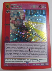 Metazoo Cryptid Nation 2nd Edition Ghost Train Full Holo 28/159 Pack Fresh Mint! - Picture 1 of 3