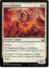 Serra Advocate Duel Decks Divine vs Demonic Light Play MTG Magic DNA GAMES