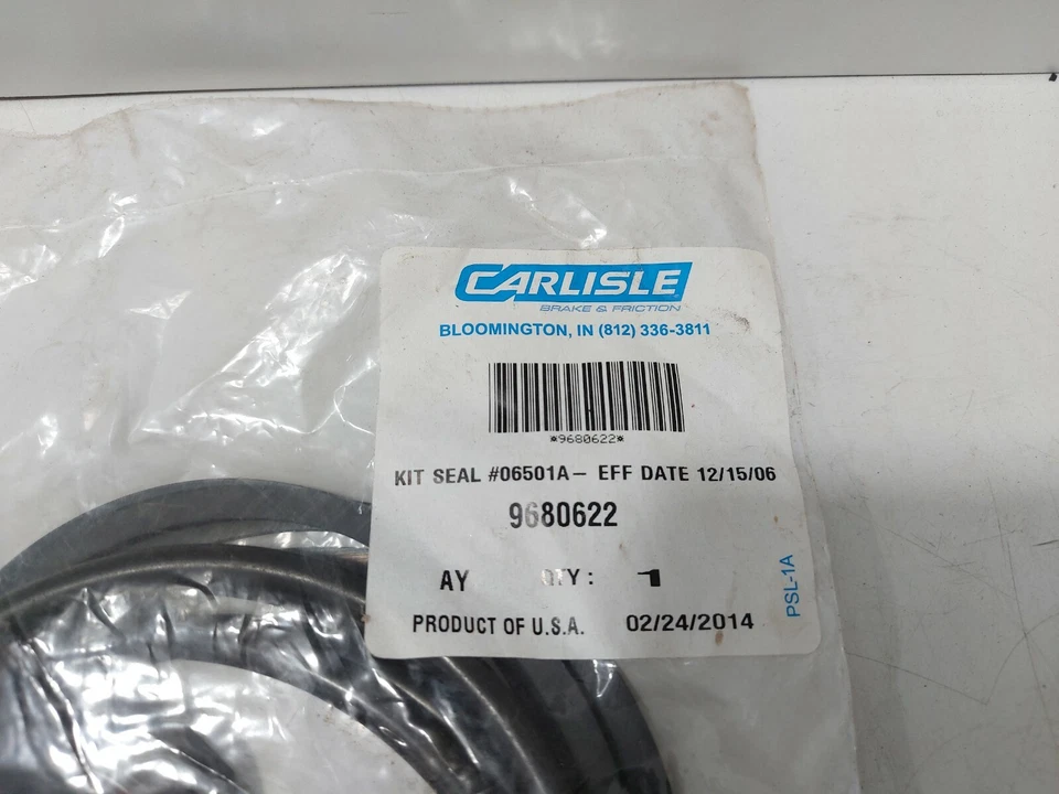 Carlisle 9680622 Seal Kit #06501A - Image 1 of 4
