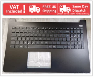 Asus X502 X502C X502A X502U X502X X502CA PalmRest UK Keyboard 13N0-P1A0D010C - Picture 1 of 3