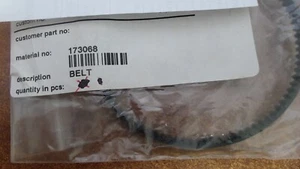 Minuteman Genuine Parts pt#173068 Belt beater bar belt - Picture 1 of 7
