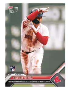 2023 Topps Now Masataka Yoshida Rookie Card RC Red-Hot Phenom Collect 1st Triple - Picture 1 of 2