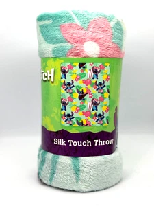 Disney Lilo & Stitch Silk Touch Throw Blanket 40" x 50" NWT - Picture 1 of 9