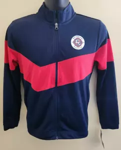 New England Revolution MLS Soccer Jacket Youth M NWT - Picture 1 of 5