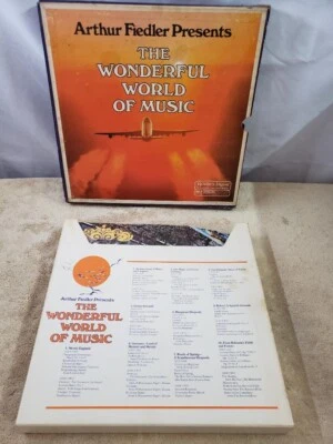 Arthur Fiedler Presents ~ The Wonderful World Of Music ~ 1974 ~ 10 LP ~ EX Foto 1 de 4