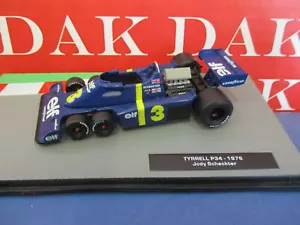 Die cast 1/43 Modellino Auto F1 Tyrrell P34 1976 J. Scheckter - Foto 1 di 4
