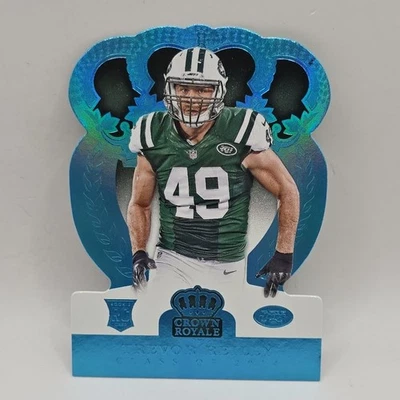Trevor Reilly 2014 Panini Crown Royale /199 NFL Jets Die-Cut Football Card - Image 1 of 3