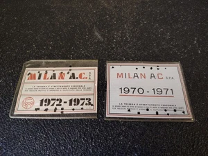 MILAN CALCIO CAMPIONATO 1972 / 1973 - ABBONAMENTO stadio DISTINTI - Foto 1 di 3