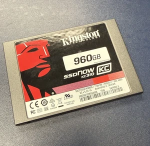 Kingston 960GB SSD 2.5" Solid State Hard Drive SKC310S37A960G - LOW HOURS! - Picture 1 of 3