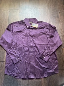 Ariat Solid Twill Shirt, Long Sleeve XXL New Dusk - Picture 1 of 7
