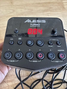 Alesis Turbo Drum Module Controller Brain w/ Cable Snake & Power Supply - Picture 1 of 2
