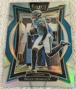 2024 Panini Select Brian Thomas Jr. Silver Concourse Prizm RC Jaguars Rookie - Picture 1 of 3