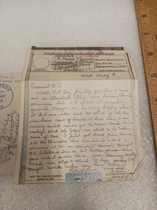US Mail War Department Official Business V Mail WWII Postage - Picture 1 of 15
