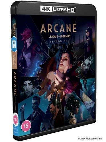 Arcane: Season One DVD (2025) Pascal Charrue cert 15 4 discs ***NEW*** - Image 1 of 1
