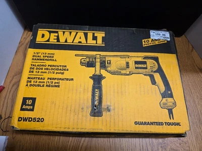 DEWALT (DWD520) - 1/2" Dual Speed Hammer Drill (10 Amps) - Image 1 of 4