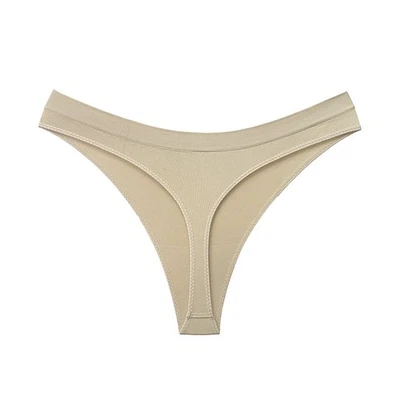 Lote com 3 calcinhas femininas sexy biquínis tanga roupa íntima de náilon lingerie - Imagem 1 de 4