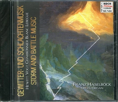 FRANZ HASELBÖCK - Storm & Battle Music CD [NEW & SEALED] Classical Organ - Image 1 of 2