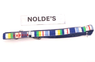 Puppia Azul Real (M) Plomo Multicolor Ribete Nylon Foto 1 de 4