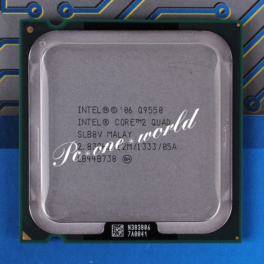 100% OK SLB8V SLAWQ Intel Core 2 Quad Q9550 2.83 GHz Quad-Core Processor CPU - Image 1 of 1