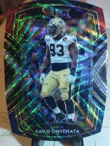 David Onyemata 2020 Panini Select #299 RC Red White & Blue Prizm Saints - Bild 1 von 2