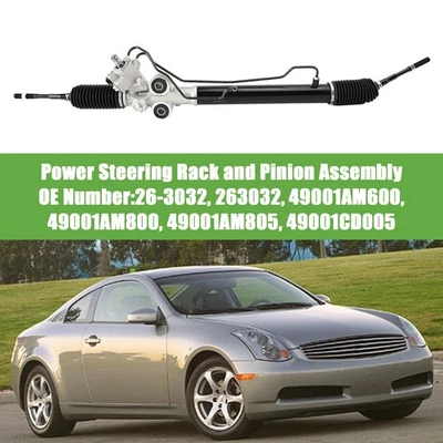 Power Steering Rack and Pinion Assembly for Nissan 350Z 2003-2005 Infiniti G35 - Image 1 of 4