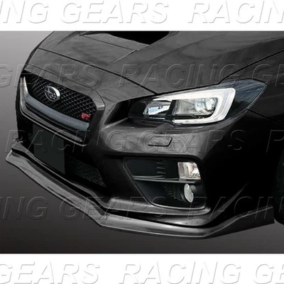 KIT DE CARROCERÍA DELANTERA PINTADA NEGRA ESTILO CS 3 PIEZAS AJUSTE SUBARU WRX STI 2015-20 PARACHOQUES LAP Foto 1 de 4