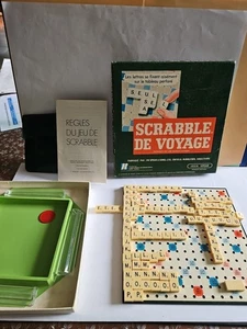 Scrabble De Voyage Complet Vintage Spear's Games - Imagen 1 de 8