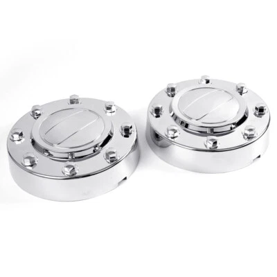 Tapas centrales de rueda delantera aptas para Dodge Ram 3500 2011-2016 1 tonelada doble 2 piezas Foto 1 de 4