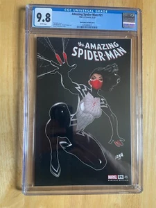 AMAZING SPIDER-MAN #21 - DAVID NAKAYAMA COVER-CGC 9.8 GRADE! BLACK VARIANT CVR! - Picture 1 of 4