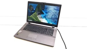 Clevo W370SS 17.3" Laptop i7-4910MQ 2.90GHz 8GB RAM 480GB SSD *Battery - Picture 1 of 10