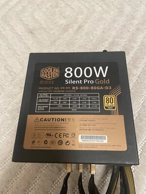 Silent Pro Gold 800w Netzteil (RS-800-80GA-D3) - Bild 1 von 4