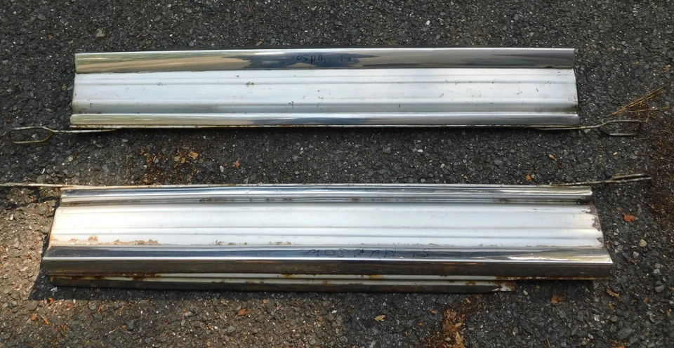 Hudson Hornet 1951 guardabarros falda basculante moldura 33" (compra 1 o ambos) Foto 1 de 4