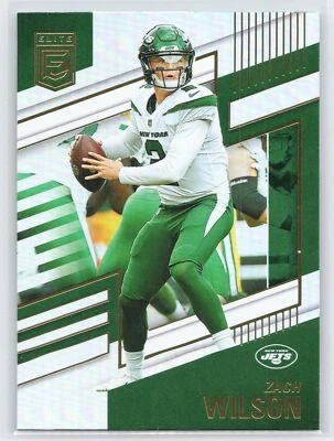 Zach Wilson - 2022 Donruss Elite - Base #5 - New York Jets - Image 1 of 2
