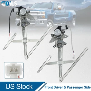 Pair Window Regulator w/ Motor For Toyota Tundra 2000-2003 Front Left Right - Picture 1 of 24