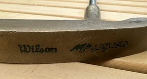 Wilson Augusta 2-Way RH LH Brass Blade Putter Golf Club 35" - Picture 1 of 8