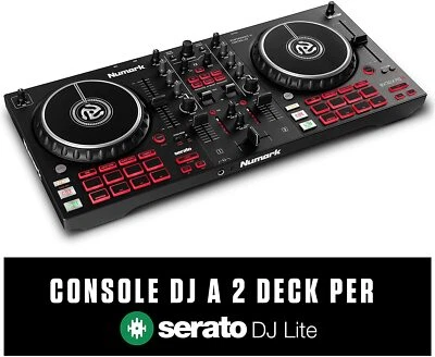 NUMARK MIXTRACK PRO FX CONTROLLER midi usb 2 CANALI PER DJ + EFFETTI + PAD nuovo