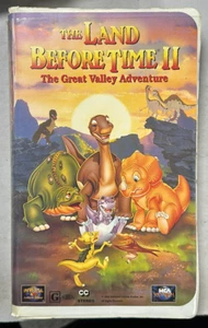 The Land Before Time II 2 The Great Valley Adventure (VHS 1994) (B129-19) - Picture 1 of 4
