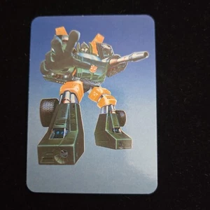 NM Transformers G1 Hasbro Action Card 1985 40 Blue Hoist - Picture 1 of 2