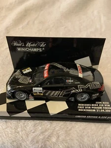 1:43 diecast Minichamps Mercedes CLK #2 J, Alesi 1st Podium Finish  (134) - Picture 1 of 4