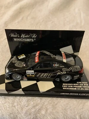 1:43 diecast Minichamps Mercedes CLK #2 J, acabado Alesi 1er podio (134) Foto 1 de 4