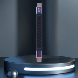 PD100W Type C To USB C Data Cable 20V 5A USB3.2 Fast Charge Short USB Cord Wire - Zdjęcie 1 z 12